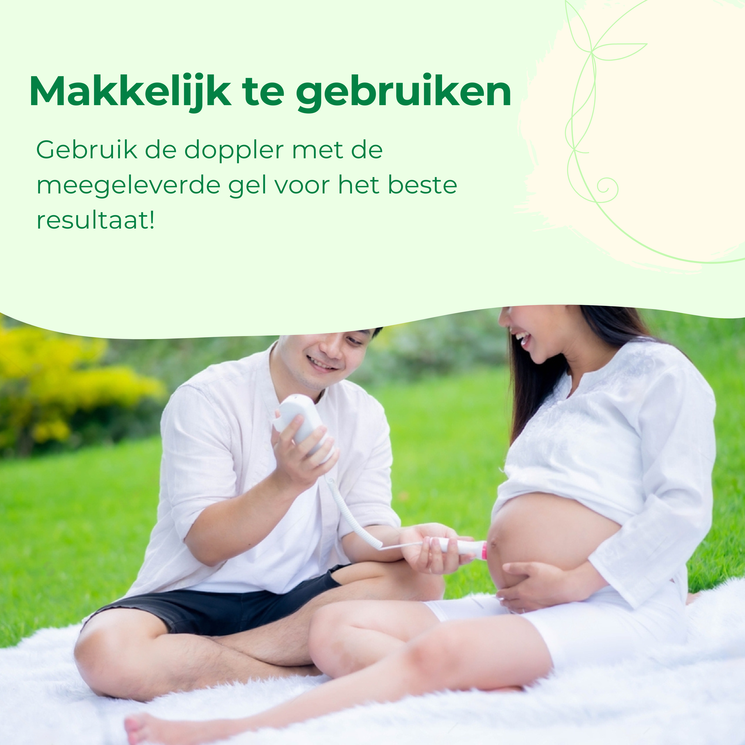 Gatson Premium Doppler - Inclusief E-book en Doppler gel, USB Oplaadbaar