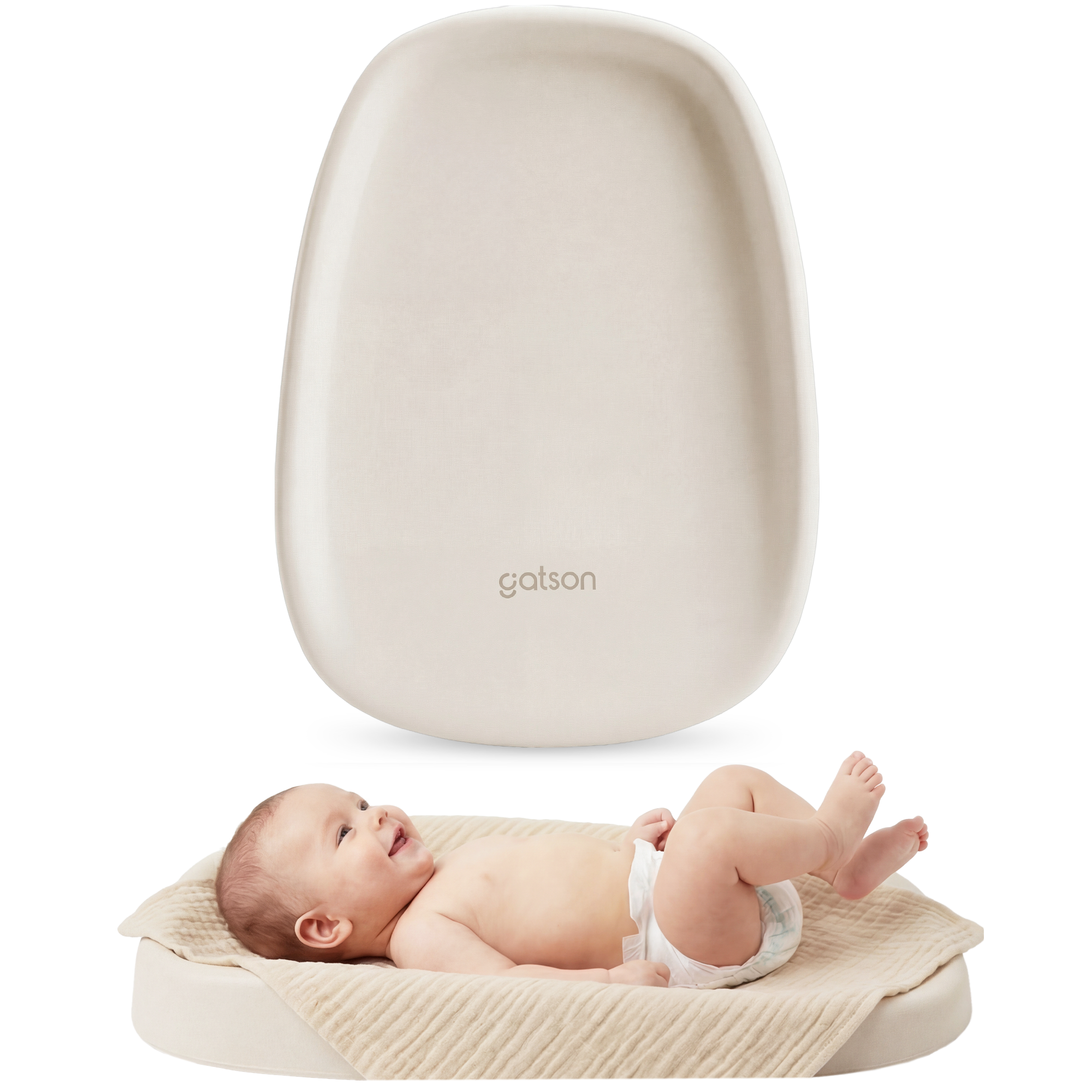 Gatson Aankleedkussen - Inclusief Hydrofiele Doek