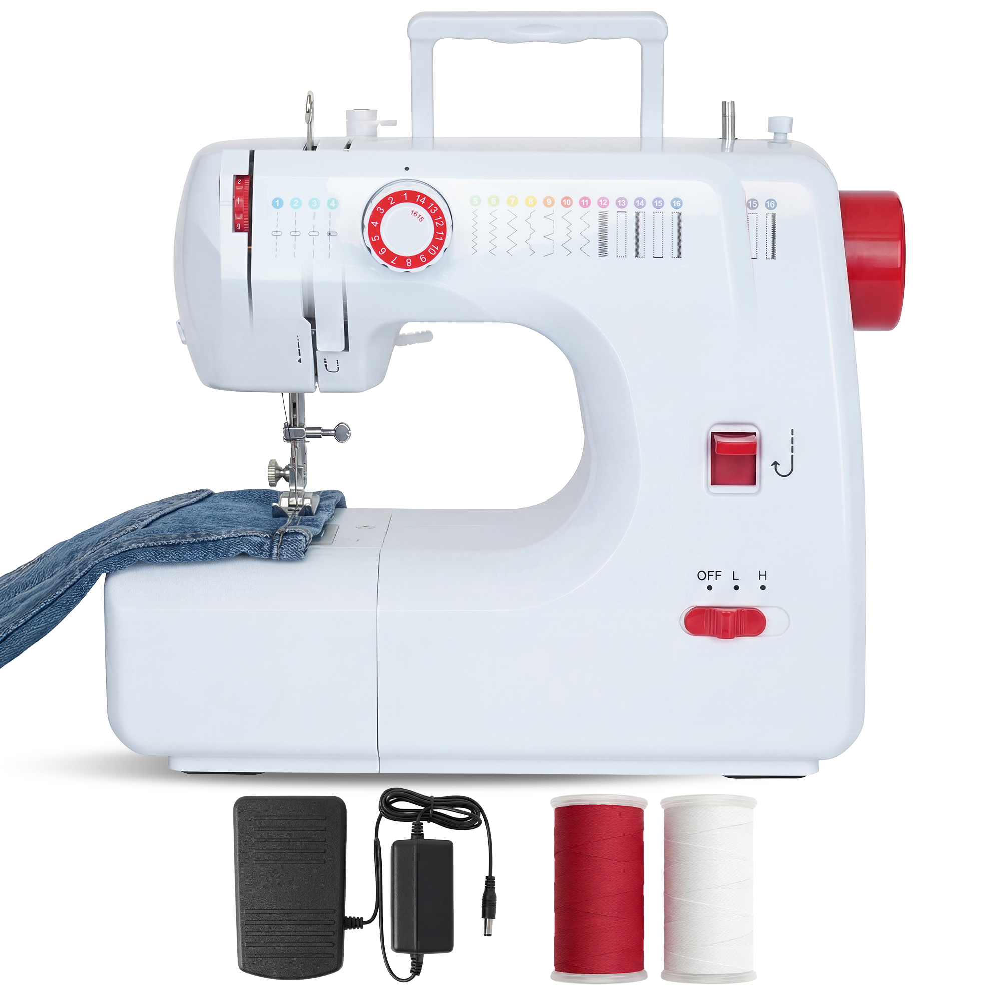 Gatson Naaimachine - Instapmodel - 16 Steken - Stil & Compact