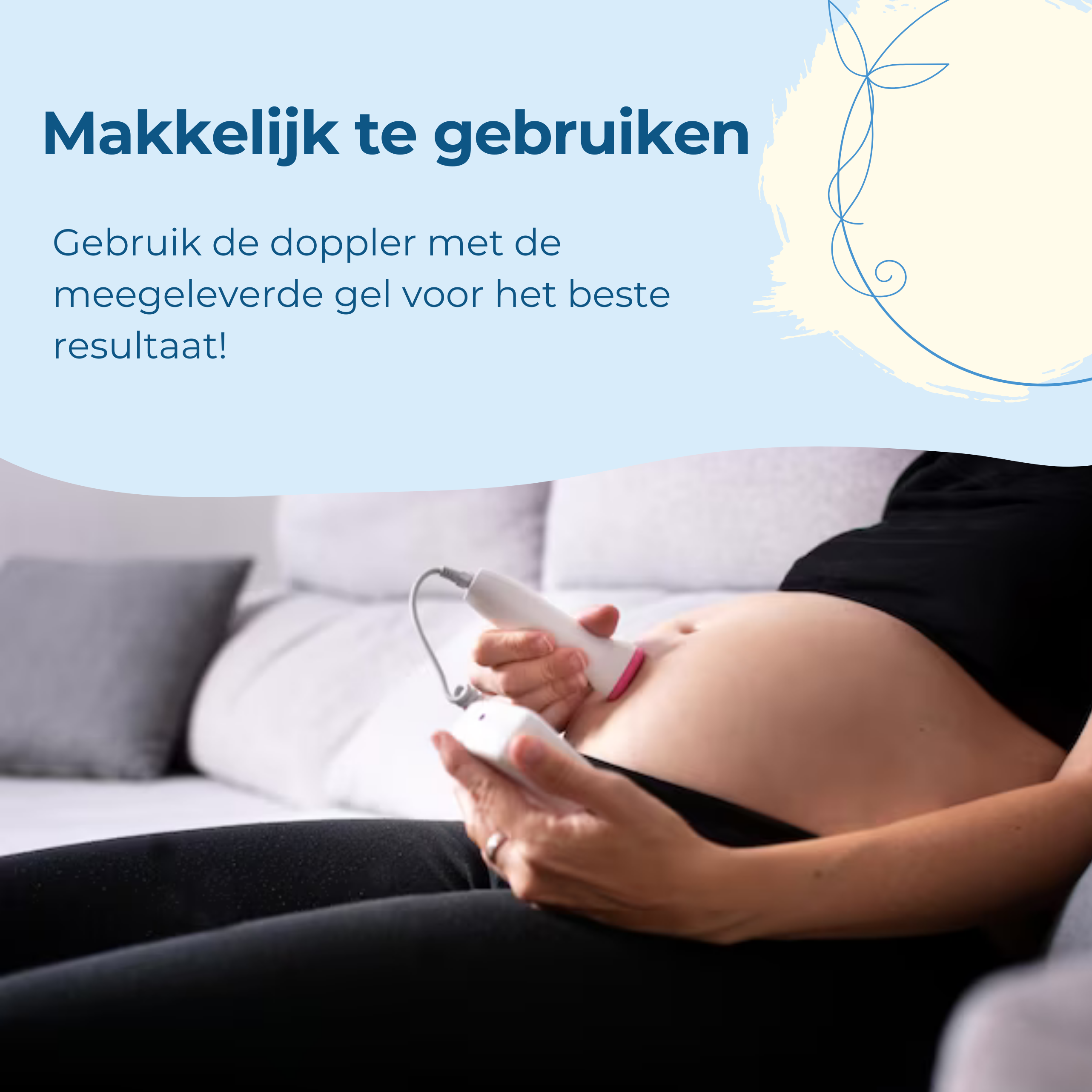 Gatson Blauw Doppler - Inclusief E-book, Doppler Gel en Batterijen