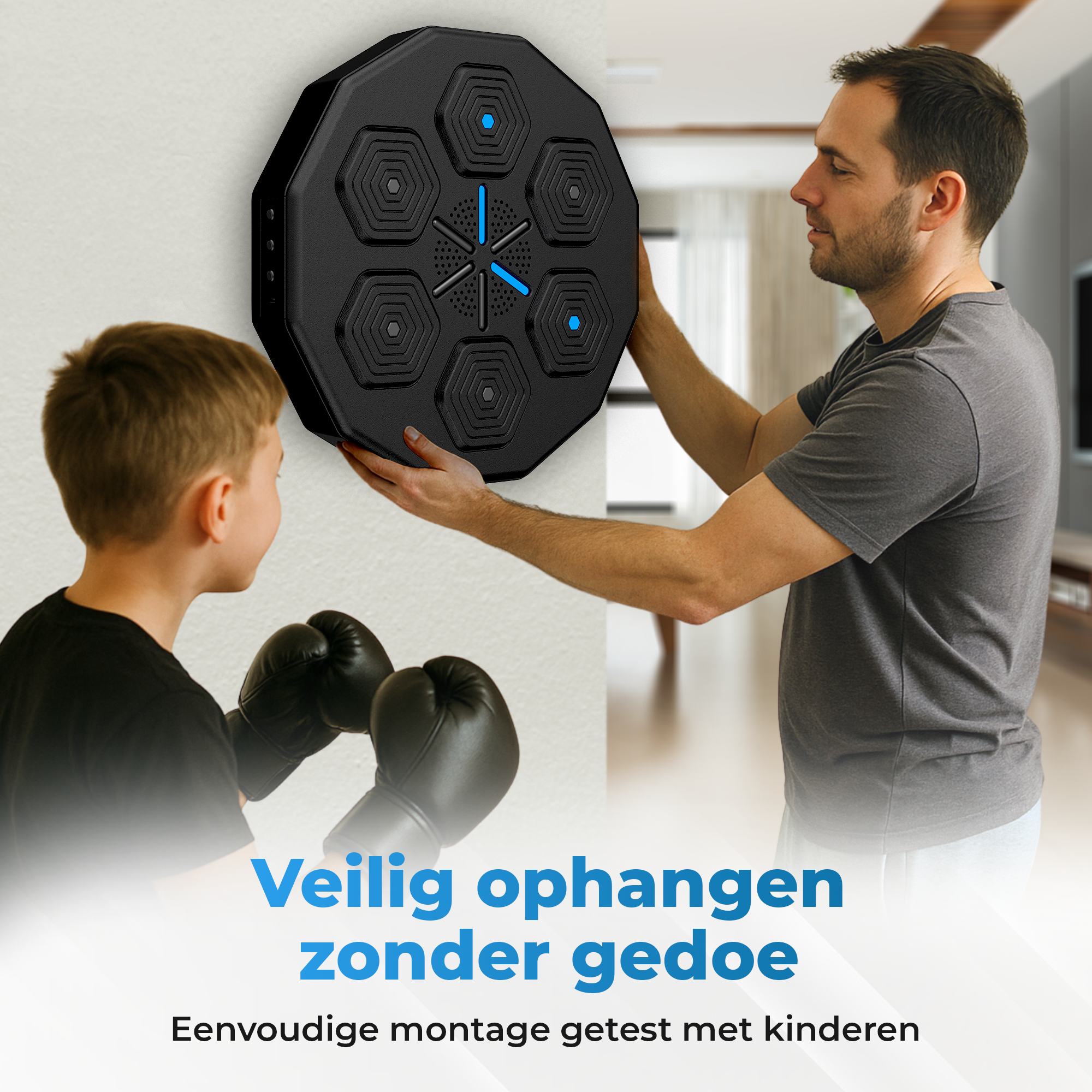 Gatson Boxing Machine - Inclusief Bokshandschoenen