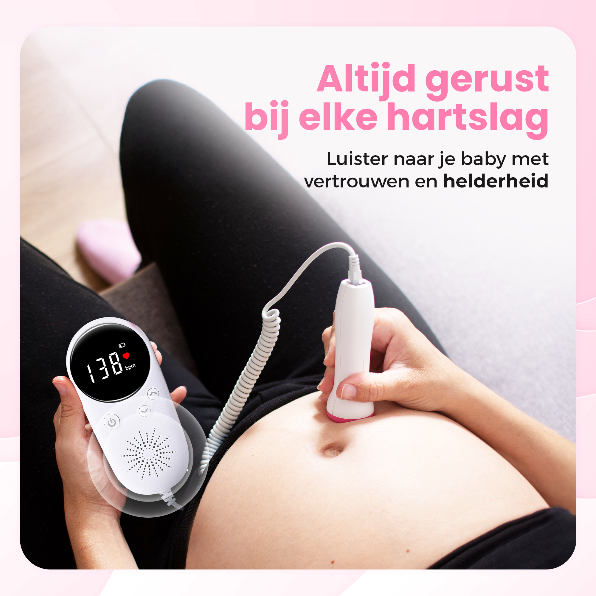 Gatson Doppler Plus - Inclusief E-book, Doppler Gel en Batterijen