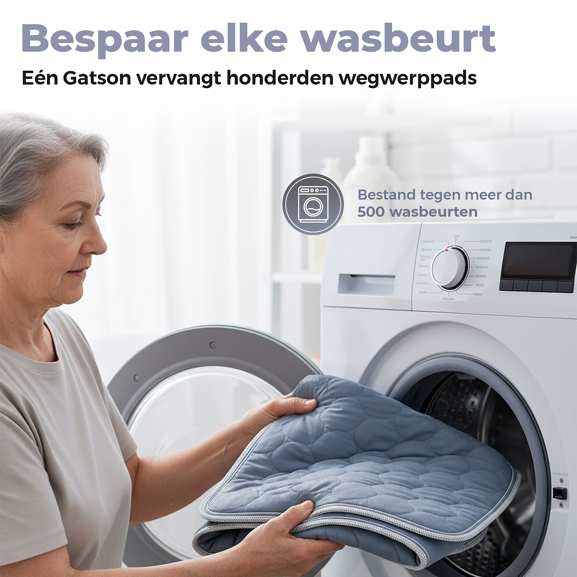 Gatson Wasbare Incontinentie Onderlegger